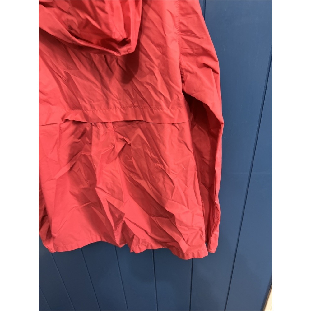 Columbia Girls' Pink Hooded Windbreaker Rain Jacket Shell Size Medium - Picture 8 of 9